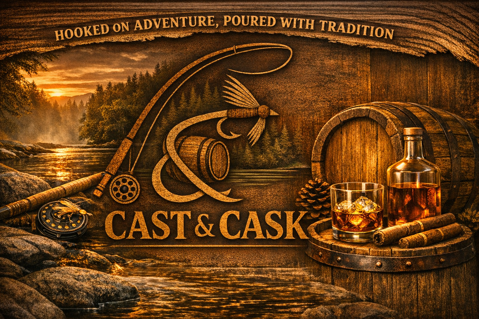 Cast and Cask logo